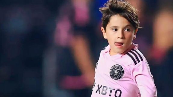 El tremendo hat trick que hizo el hijo de Messi en el Inter Miami: video viral