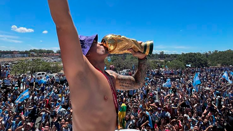 El sincericidio de Lautaro Martínez: Me subí al helicóptero con un pedo bárbaro