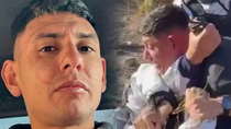 el video que muestra la detencion de un exjugador de atletico tucuman tras agredir a un policia