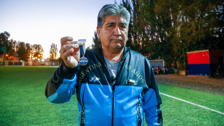 Mis padres se enteraron que estaba en la guerra porque me vieron en la televisión