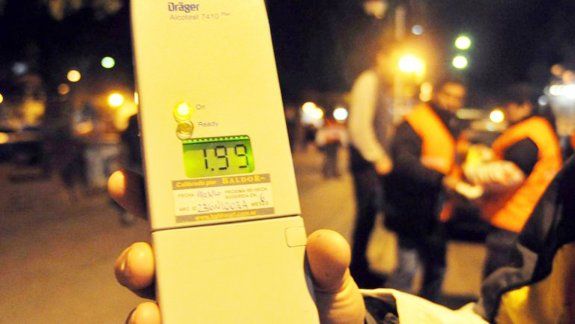 Los controles de alcoholemia se&nbsp; realizan por sorpresa en distintos puntos de la ciudad.