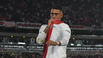 la emocion de matias suarez tras su golazo para river la emocion de matias suarez tras su golazo para river