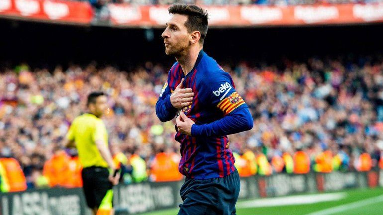 Un paso más al título: Messi frotó la lámpara y le dio la victoria al Barça