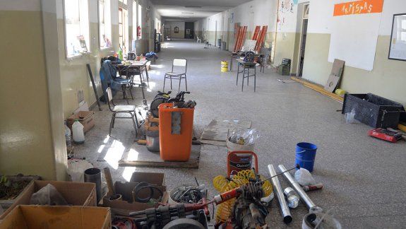 Las estrategias del gobierno para dar clases en las escuelas con obras inconclusas