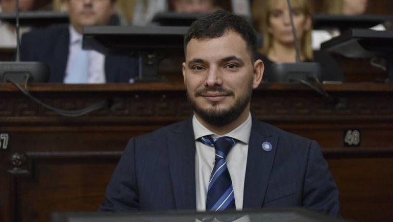 El diputado libertario Álvaro Martínez.