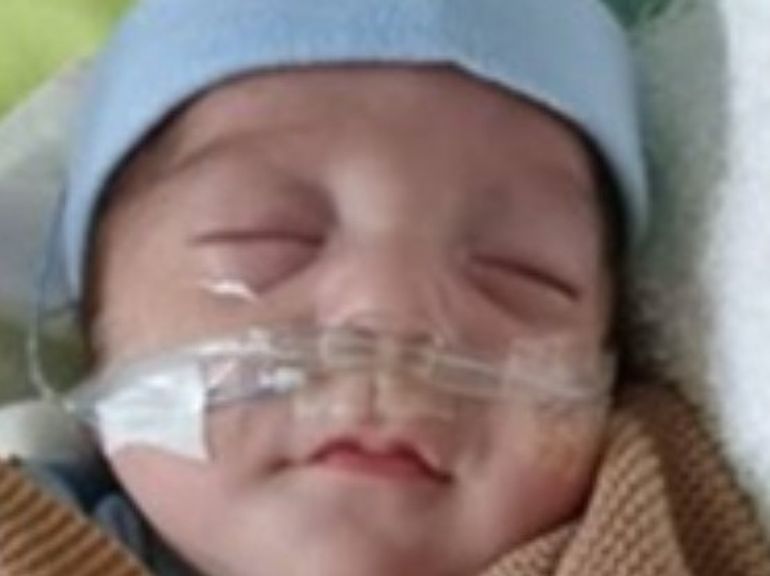 Ángel Fuentes, el bebé que fue dado por muerto en Santa Cruz. Ángel Fuentes, el bebé que fue dado por muerto en Santa Cruz.