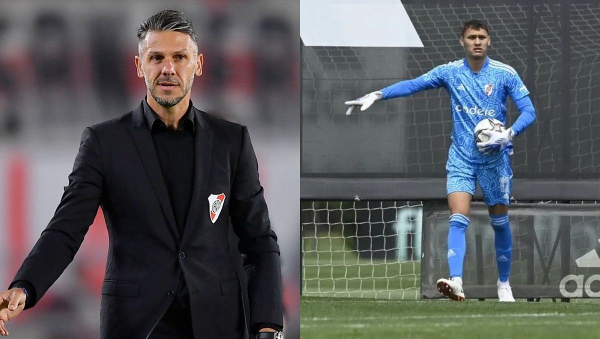 Por qué el arquero de la reserva de River explotó contra Demichelis