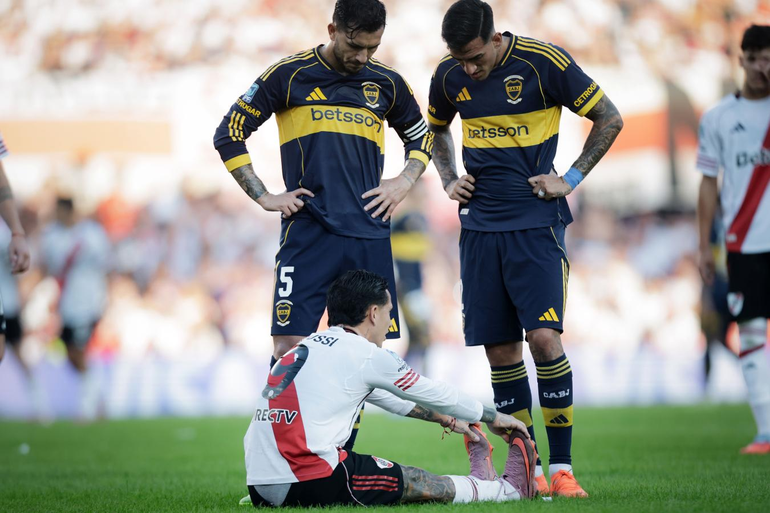 River confirmó cuánto tiempo será baja Driussi tras lesionarse en el Superclásico