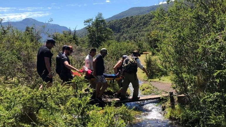 Otro accidente en Parque Nacional Lanín: una mujer fue rescatada