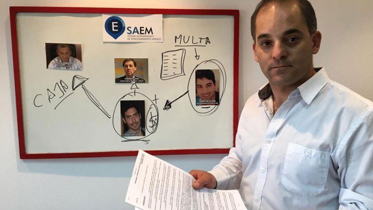 Baggio pidió la renuncia de Palladino por el negocio del estacionamiento medido