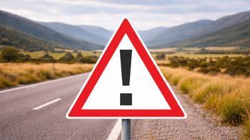 La señal de tránsito con un signo de admiración en un triángulo: qué significa. Foto: IA La señal de tránsito con un signo de admiración en un triángulo: qué significa. Foto: IA