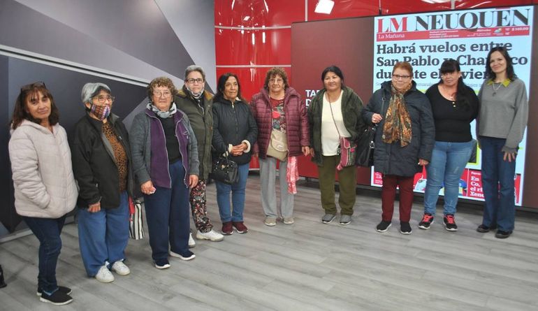 Mayores activos de Mariano Moreno y Los Hornos visitaron LMN y LU5