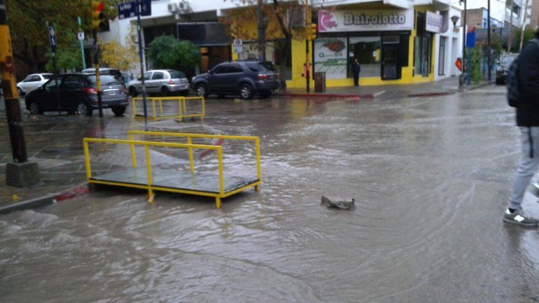 Las lluvias persistirán en la ciudad hasta el sábado.