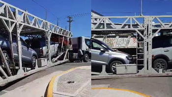 El insólito incidente que ocurrió en la multitrocha y complicó el tránsito / Foto Gentileza