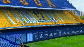 mira como se prepara la bombonera para recibir a la seleccion mira como se prepara la bombonera para recibir a la seleccion