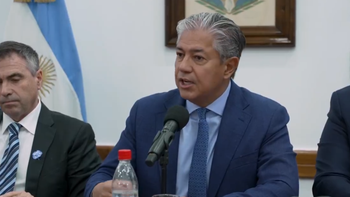 El gobernador Rolando Figueroa fue contundente a la hora de defender su política de seguridad