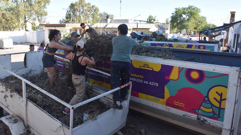 Basura: centros de acopio recibieron a una multitud