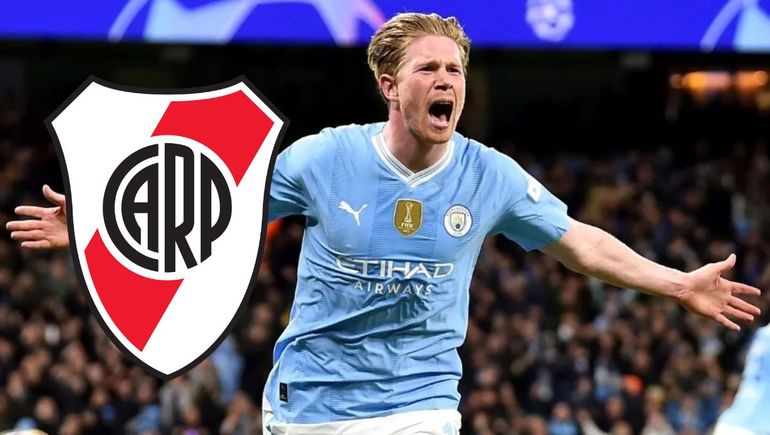 Cuál es la importante empresa que informó que Kevin De Bruyne podría jugar en River