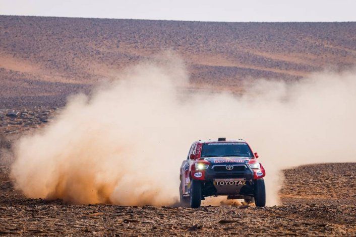Al- Attiyah consiguió el triunfo en la octava etapa del Dakar 2021.