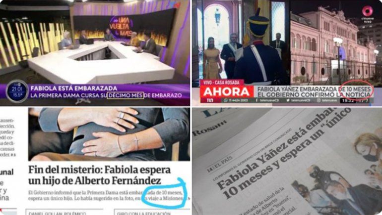 La burrada de Clarín, TN y La Nación: anunciaron que Fabiola está embarazada de ¡10 meses!