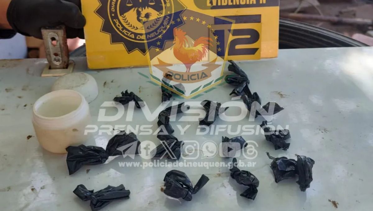 Otro golpe al narcomenudeo: allanaron un kiosco en Cutral Co
