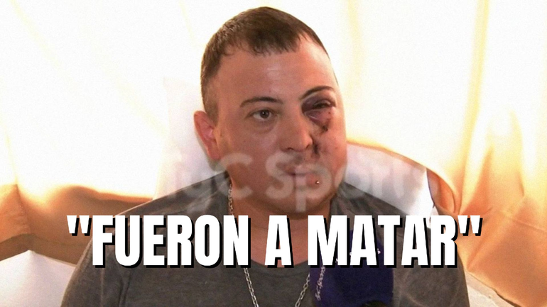 Video: con el ojo comprometido y custodia que no pidió, cuenta su drama