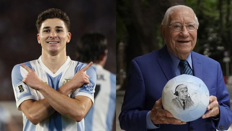 Con qué estrella mundial Enrique Macaya Márquez comparó a Julián Álvarez