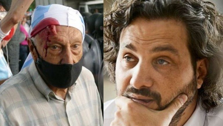 Cafiero sobre las agresiones a manifestantes del 27F: Ellos habían llegado antes