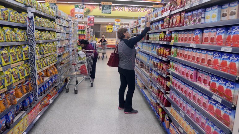 Los alimentos y la salud fueron los que más aumentaron.