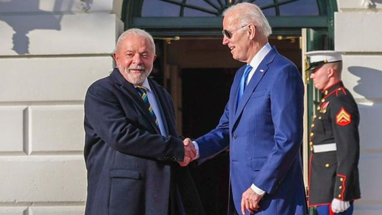Biden y Lula repudiaron los ataques a la democracia durante su encuentro