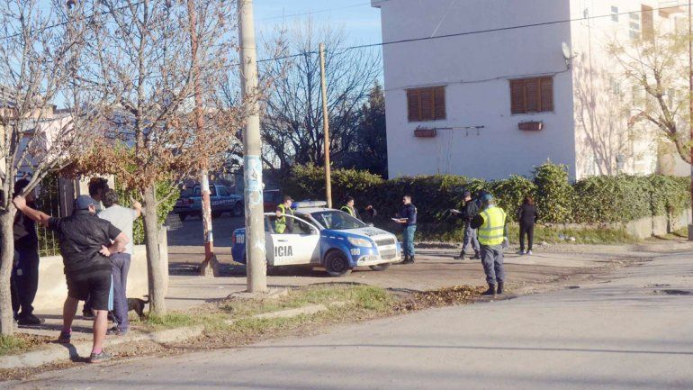 Minutos después de la balacera