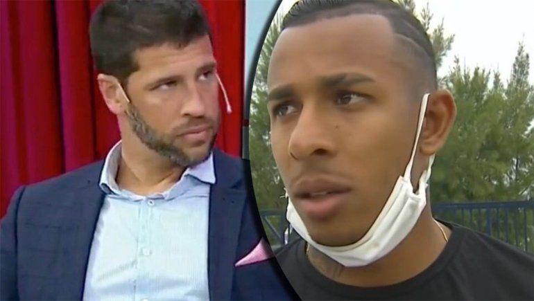 Seba Domínguez estalló con el colombiano Villa y acusó al club