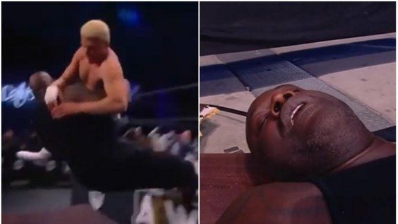 El increíble nocaut que dejó inconsciente a Shaquille ONeal