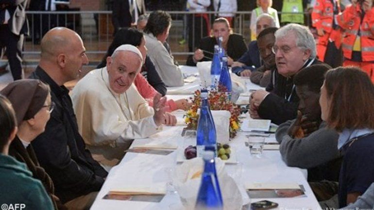 Se escaparon dos presos estaban invitados a almorzar con el Papa