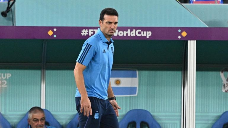 Sorpresa y media: El 11 que probó Scaloni pensando en Países Bajos