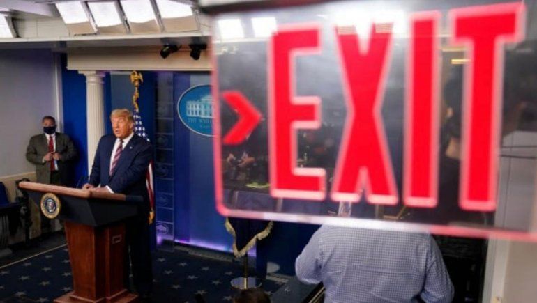 Donald Trump perdió terreno con los votos por correo.