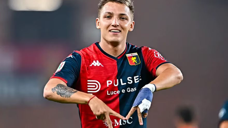 Mateo Retegui metió su primer gol en el fútbol de Italia en solo 31 segundos