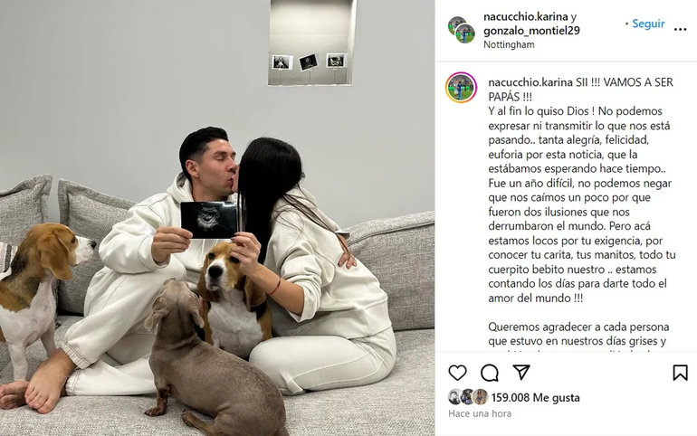 Gonzalo Montiel y el anuncio más lindo de todos Gonzalo Montiel y el anuncio más lindo de todos