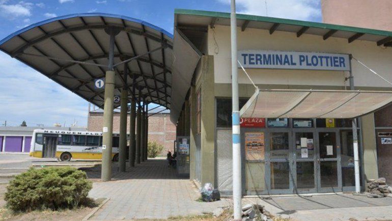 Salieron del boliche y causaron destrozos en la terminal de Plottier