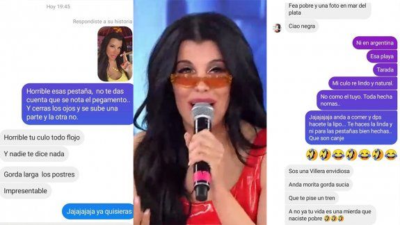 La respuesta de Charlotte a una seguidora que la criticó: Sos una villera envidiosa