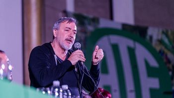 Aguiar reaccionó a las declaraciones del vocero presidencial. Foto prensa ATE Aguiar reaccionó a las declaraciones del vocero presidencial. Foto prensa ATE