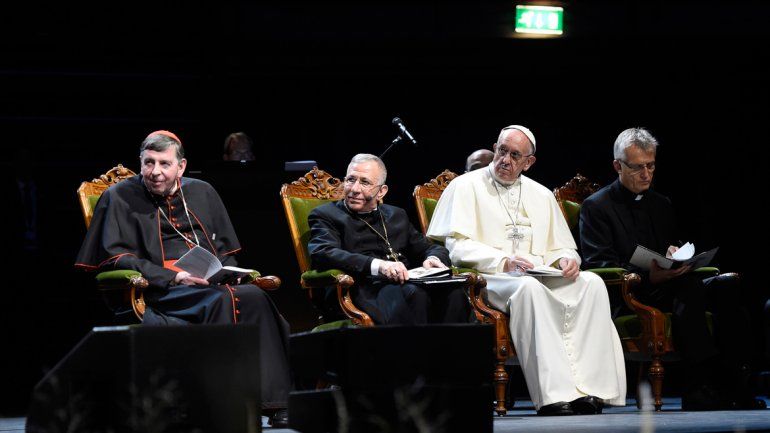 El encuentro se dio por los 500 años de la Reforma protestante.