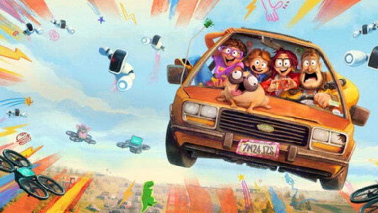 Los Mitchell contra las máquinas: el nuevo animado apocalíptico en Netflix