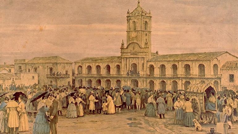 El Cabildo de Buenos Aires fue el epicentro de la Revolución de Mayo. El Cabildo de Buenos Aires fue el epicentro de la Revolución de Mayo.