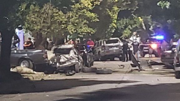 Atropelló a un motociclista
