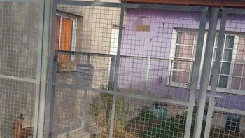 La casa del barrio Inta de Trelew donde dos policías salvaron a un nene con epilepsia. La casa del barrio Inta de Trelew donde dos policías salvaron a un nene con epilepsia.