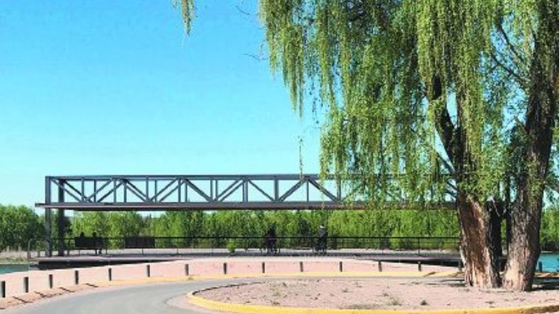 Mirador del río Limay, Paseo de la Costa.