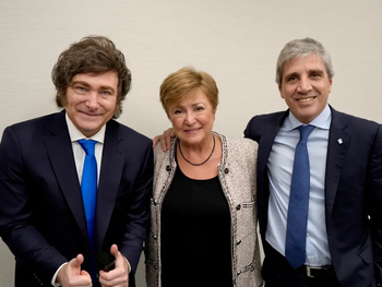 El gobierno argentino logró que le aprueben las metas del primer trimestre