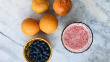 jugo arandanos citricos