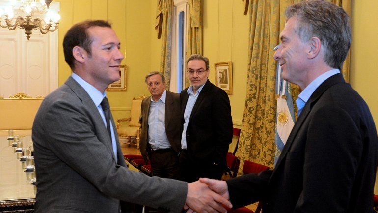 El gobernador neuquino se reunió ayer con el presidente Mauricio Macri.